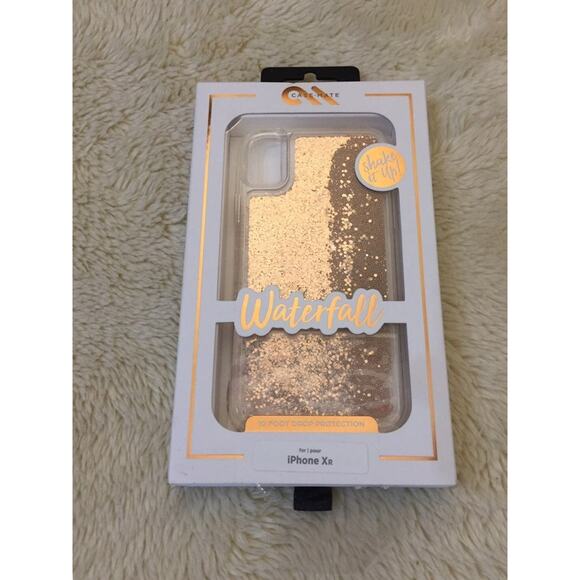 Case-Mate iPhone XR Waterfall Case- Gold - Picture 1 of 2